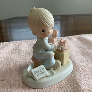 Hello Lord, It’s Me Again: 1981 Precious Moments Figurine